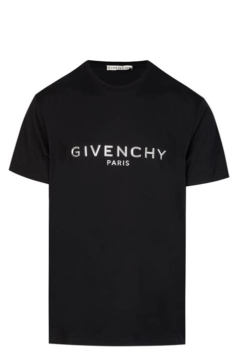 givenchy logo t shirt replica|givenchy graphic crewneck t shirt.